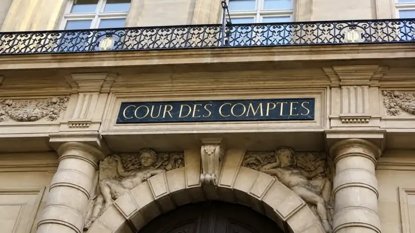 Le siège de la Cour des comptes à Paris