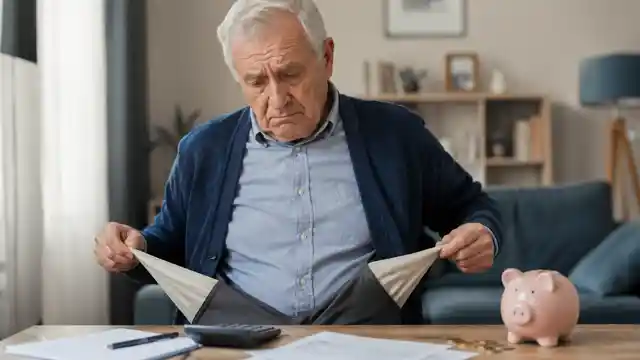 Un retraité pas content aux poches vides