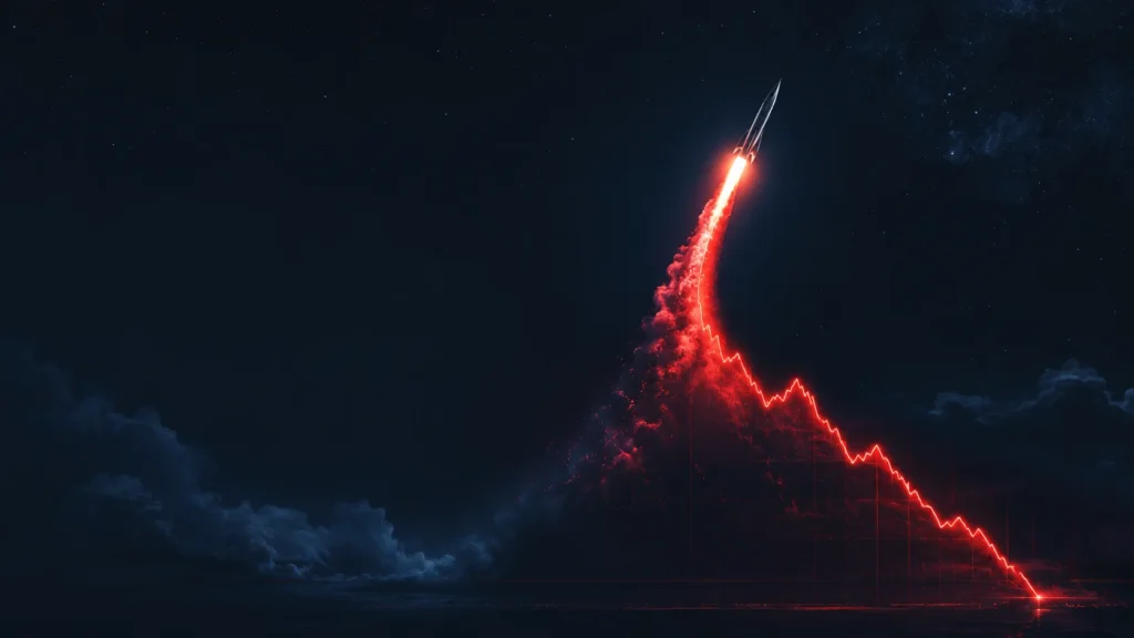 L'action SpaceX chute le jour de son entrée au Nasdaq 100
