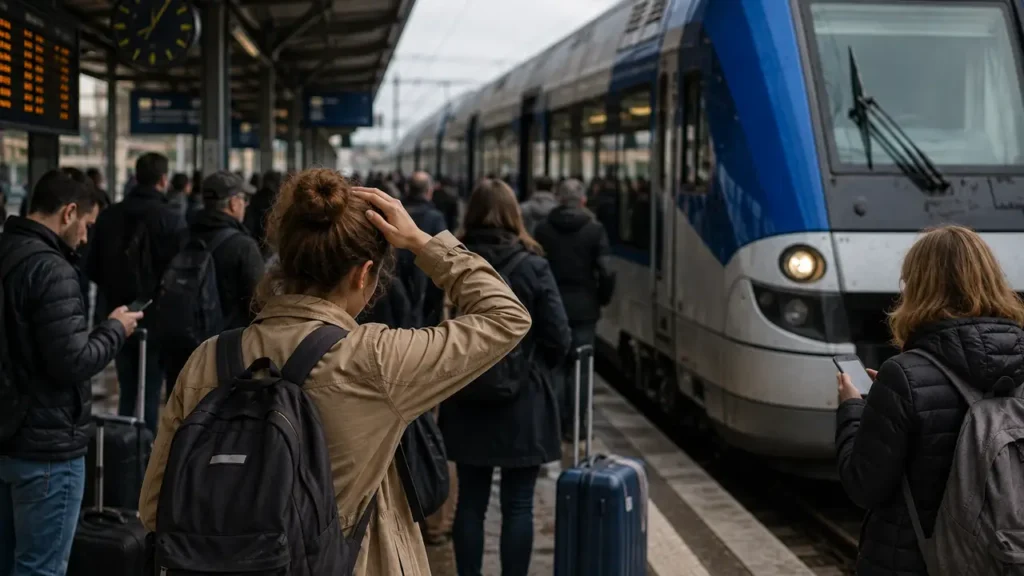 Cinq lignes Nomad de la SNCF reliant la Normandie à Paris sont perturbées du 14 au 16 août 2026