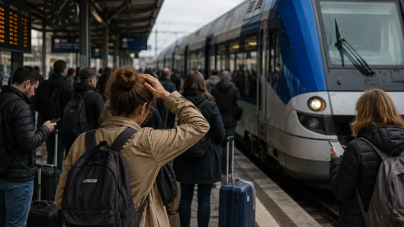 Cinq lignes Nomad de la SNCF reliant la Normandie à Paris sont perturbées du 14 au 16 août 2026