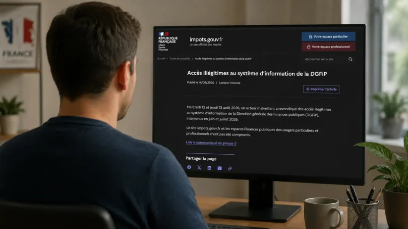 cyberattaque DGFIP, le point