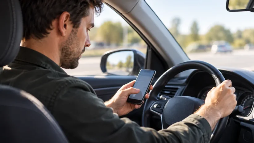 Tenir son téléphone en main au volant, même sans autre infraction, peut désormais coûter jusqu'à 6 mois de suspension de permis