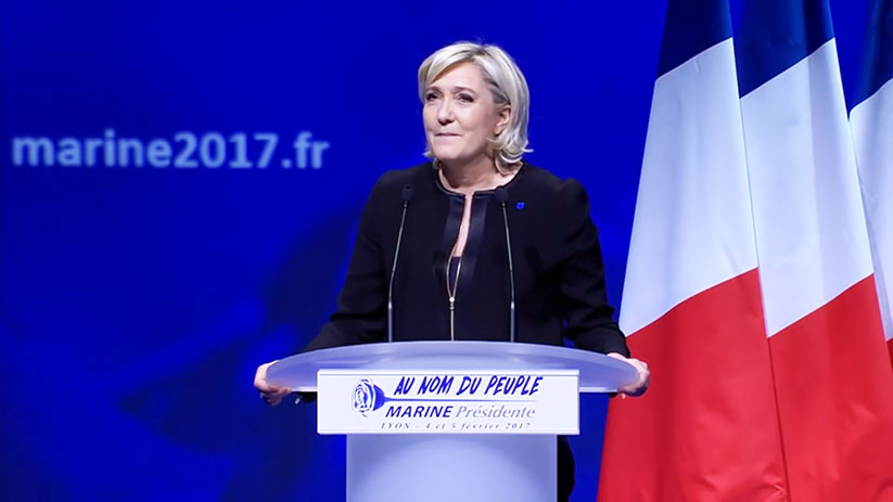Marine Le Pen Salaires Retraites Impots Le Programme Du Fn Pour 2017