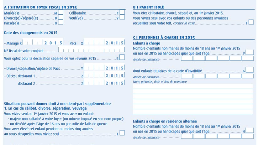 telecharger formulaire parent isole