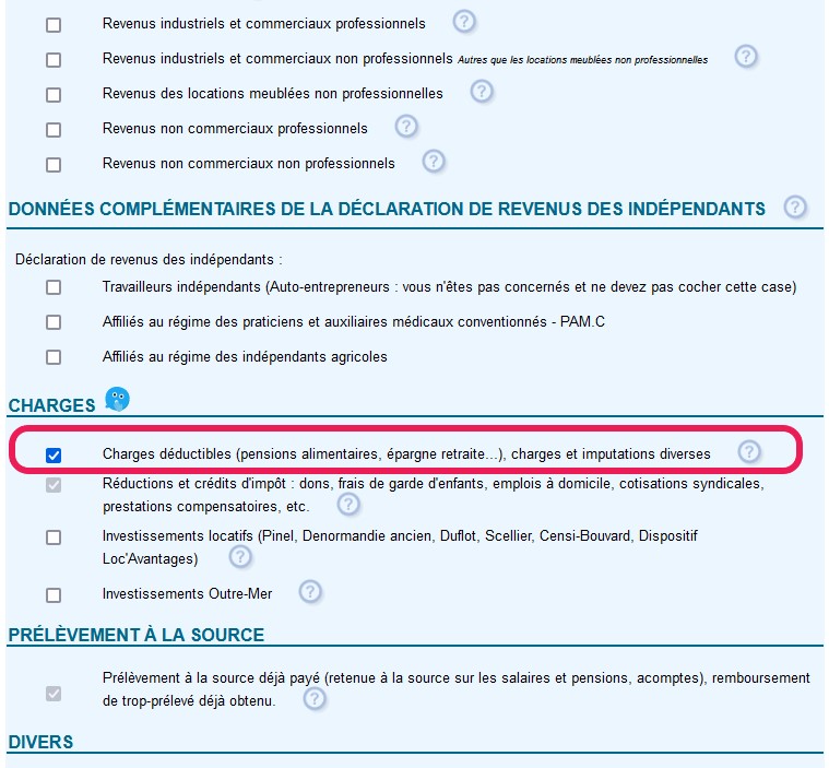 Déclaration 20232024 pension alimentaire et impôt, comment déclarer
