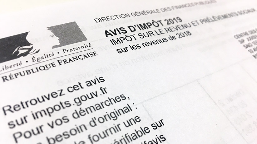 Avis imposition 2018