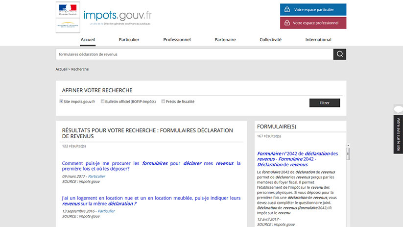 Impots gouv fr 2020 declaration en ligne