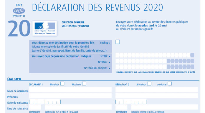 Declaration Impots 2021 Revenus 2020 Nouveautes