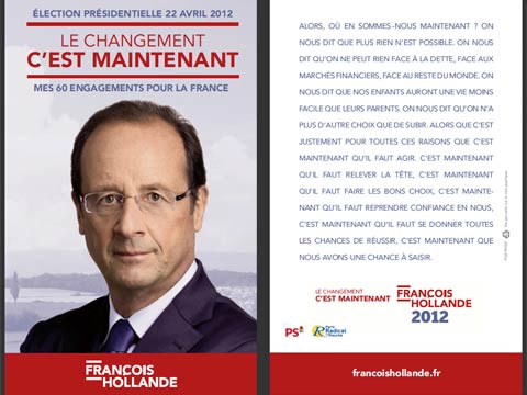 hollande, programme, succesison
