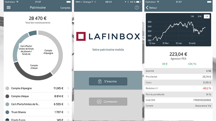 La Finbox, application iOS pour gérer son épargne financière
