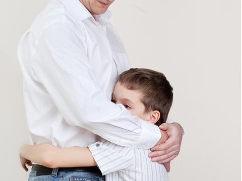 un père et son enfant