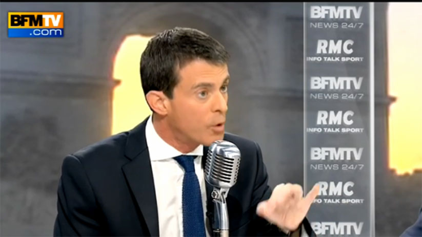 Tartine Mariole 1er Ministre ? Valls-BFM-9-dec