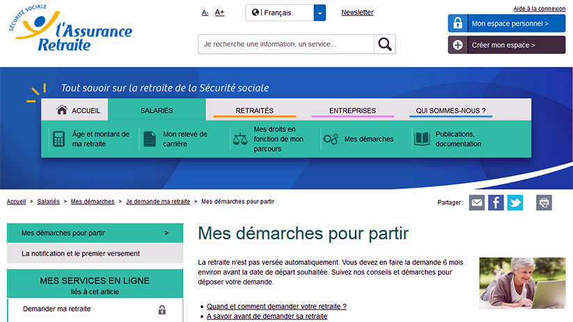 La demande de retraite bientôt totalement dématérialisée