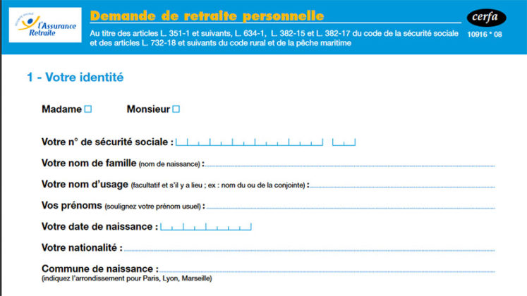 Demande de retraite  les erreurs à ne pas commettre