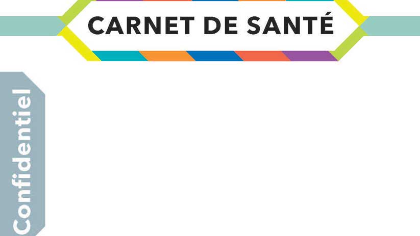 Protège carnet de santé adulte -  France