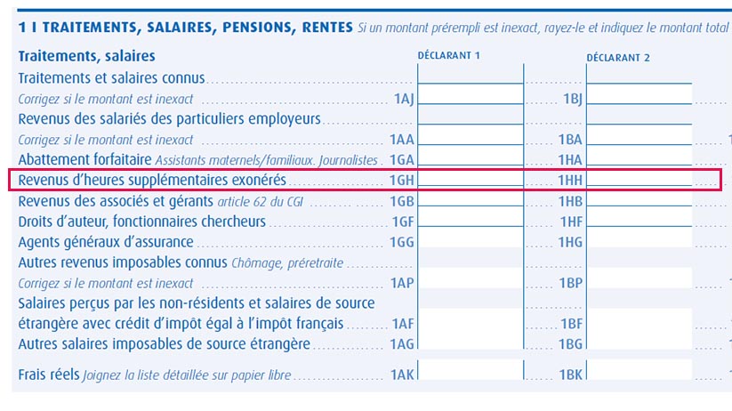 Impôts 2022 : comment déclarer vos heures sup' défiscalisées ?